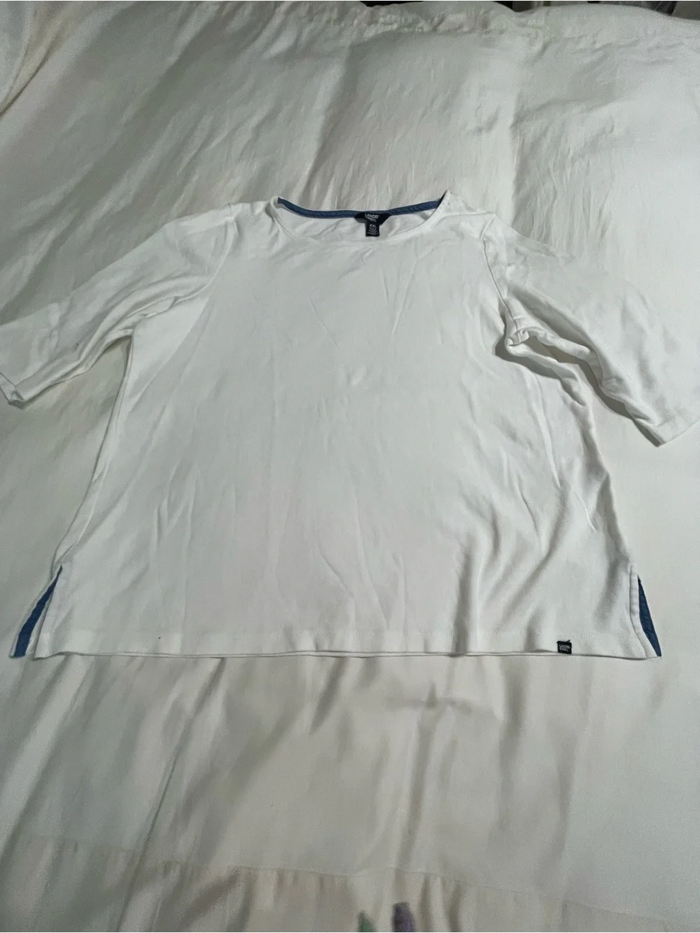 Lands' End Women's Plus Size 3/4 Sleeve‎ Cotton Supima Tunic